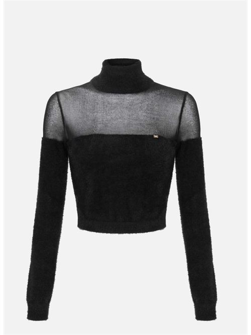 CROPPED TURTLENECK ELISABETTA FRANCHI | MK54T57E2110 Nero